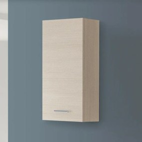 Pensile bagno sospeso 35 cm larice con ripiano regolabile Desya