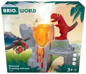 Personaggi d'Azione Brio 36092 Dinosaur Erupting Volcano