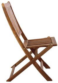 DRESDA - sedia da giardino pieghevole in legno massiccio di acacia