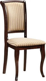 Sedia in legno massiccio MN-SC beige Tap.19 - H 97 cm