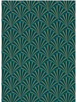 Clarke & Clarke Carta da parati Chrysler - Teal