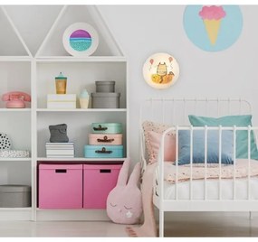 Rabalux 4558 - Applique per bambini CATHY 2xE27/60W