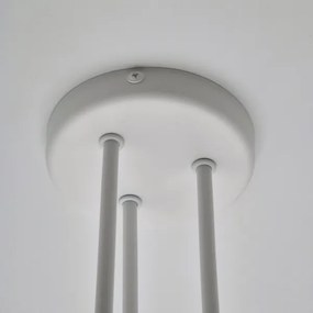 Lampadario a plafone MATYLDA 3xE27/60W/230V bianco