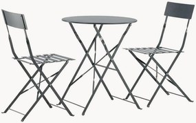 Set bistro pieghevole da giardino Marseille 3 pz