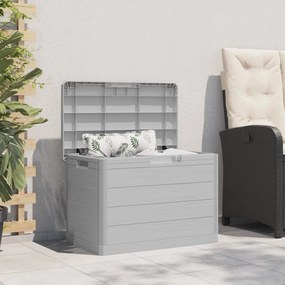 Contenitore cuscini grigio 77,5x44,5x53 cm in polipropilene