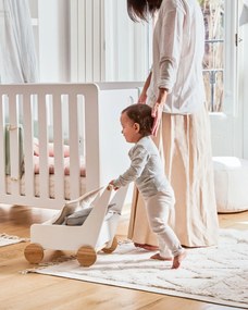Kave Home - Pouf rotondo Flaminia bianco Ø 45 cm
