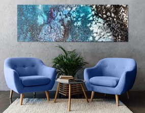 Quadro su tela – Astrazione con colori ad acquerello