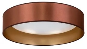 Duolla - Plafoniera LED ROLLER LED/24W/230V diametro 45 cm rame/oro