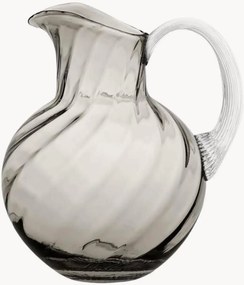 Brocca in vetro soffiato Swirl, 1,5 L
