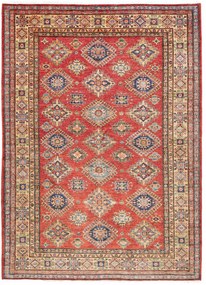 Kazak Tappeto 170x240 Rosso (Pakistan) Annodato A Mano