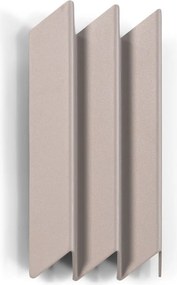 Attaccapanni da parete grigio tortora in metallo con scaffale 13 cm Sensu – Spinder Design