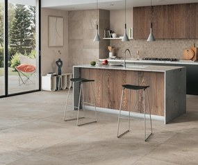 Piastrella da pavimento e rivestimento interno ed esterno 60 x 120 cm Sp. 9 mm rettificato Regent in gres porcellanato smaltato opaco avorio traffico molto intenso (pei 5/5) R10 1.44 mq