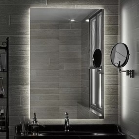 Specchio bagno 80x60 cm retroilluminazione led KAMIL-860 - KAMALU