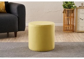 Pouf RONDO, diam. 40 cm, giallo