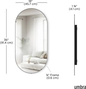 Specchio da parete 46x91 cm Hubba – Umbra