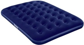 Airbed blu floccato doppio