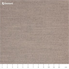 Letto matrimoniale imbottito beige con contenitore con griglia 160x200 cm Lotte - Meise Möbel