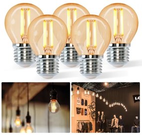 Lampadina LED  G45 E27/4W/230V 2200K - Aigostar