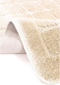 Set di tappetini per il bagno color crema 2 pz 50x80 cm Kareli – Foutastic