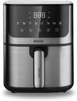 SOGO Friggitrice ad aria 5 litri, 1400 W, 8 funzioni preimpostate, timer fino a 60 minuti FRE-SS-10880