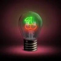 Lampadina decorativa Ciliegie LED ricaricabile