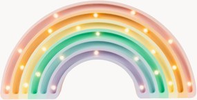 Lampada a LED per cameretta dei bambini fatta a mano con funzione timer e telecomando Rainbow, luce regolabile