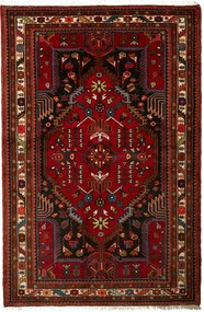 Hamedan Tappeto 140 x 210 (Iran) Annodato A Mano