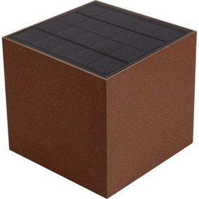 Applique a LED solare con sensore LED/9W/3,7V IP65 4000K marrone