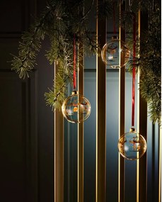 Pallina di Natale in vetro soffiata a mano ø 8 cm Annual Christmas Bauble – Holmegaard