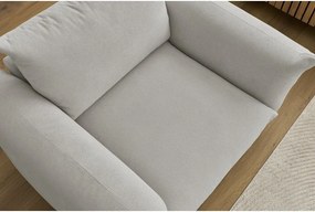 Poltrona in grigio chiaro Ernest – Bobochic Paris