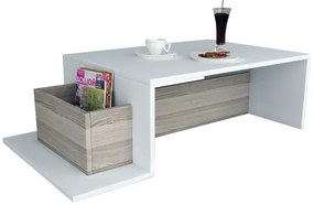 Tavolino POT 32x107 cm bianco