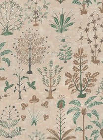Josephine Munsey Carta da parati Cynthia - Plaster Pink