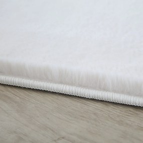 Tappeto rotondo lavabile crema ø 160 cm Pouffy - Ayyildiz Carpets