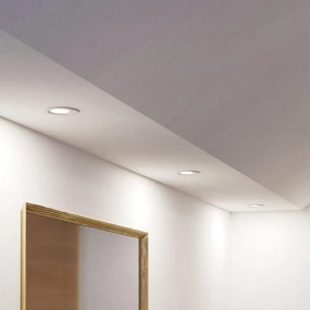 Eglo 902235 - Set di 3 lampade LED da soffitto per bagno BARRANCO, 1x GU10/4,5W/230V, IP44, bianca