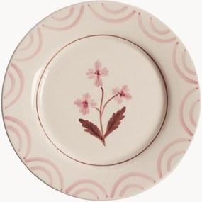 Piatto piano dipinto a mano Cottage Flower