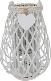 GEORGIE - lanterna in vimini tondo 17 x 41