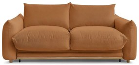 Divano arancione allungabile 234 cm Ernest – Bobochic Paris