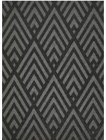 Ralph Lauren Carta da parati Jazz Age Geometric - Charcoal