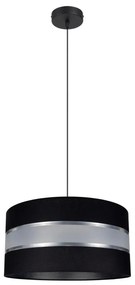 Lampadario a sospensione con filo CORAL 1xE27/60W/230V nero