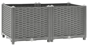 Fioriera Rialzata 80x40x38 Cm İn Polipropilene /
