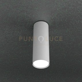 Cloud plafoniera tubo h.25 1 luce grigio 1128-pl25-gr