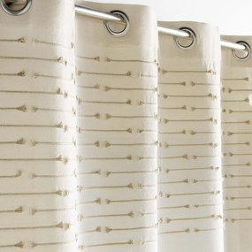 Tenda beige in cotone 140x240 cm Golden Sunset – douceur d'intérieur