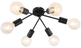Rabalux 3990 - Lampadario da incasso LAMAR 6xE27/40W/230V