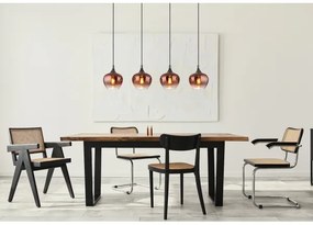 Globo 15548-4HG - Lampadario a sospensione con filo MAXY 4xE27/40W/230V rame