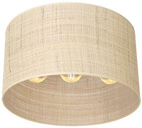 Lampadario a plafone RATTAN 3xE27/60W/230V rattan
