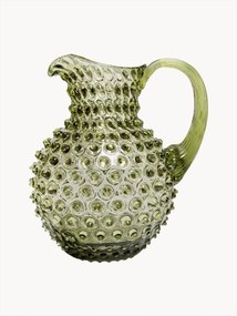 Brocca in vetro soffiato Paris Hobnail