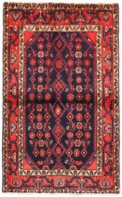Hamedan Tappeto 170x100 Blu (Iran) Annodato A Mano