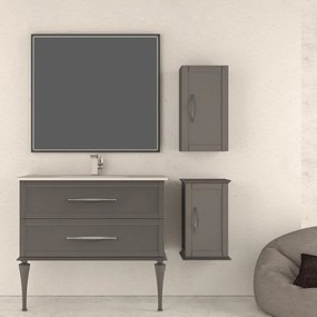 Base laterale Tiffany BADEN HAUS 1 anta P 32 x L 34 x H 59 cm grigio nuvola