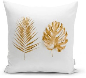 Federa Foglie d'oro, 45 x 45 cm - Minimalist Cushion Covers