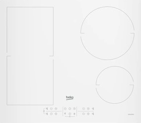 HII64200FMTW. Colore del prodotto: Bianco, Posizionamento dell'apparecchio: Da incasso, Dimensione della larghezza del piano cottura: 60 cm. Tipo di